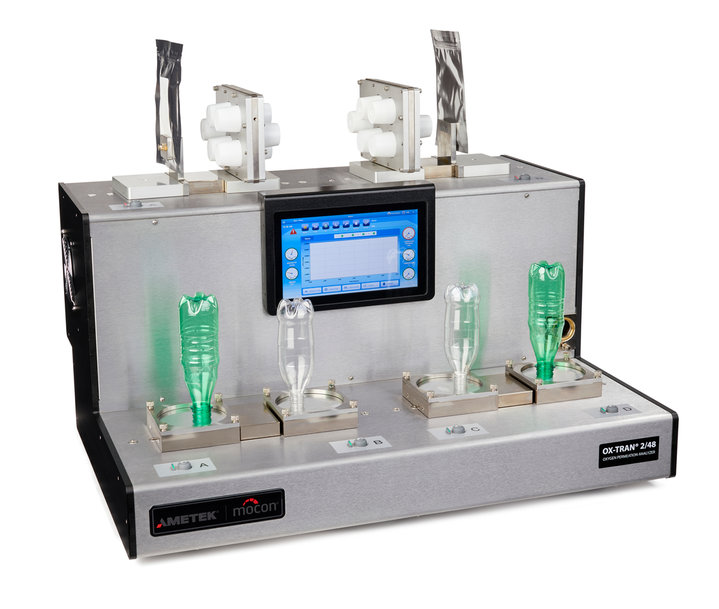 AMETEK MOCON Launches New OX-TRAN 2/48 Oxygen Permeation Analyzer for Bottles, Pouches, Pods, and Other Whole Package Forms